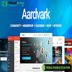 Aardvark - Community, Membership, Free BuddyPress Theme