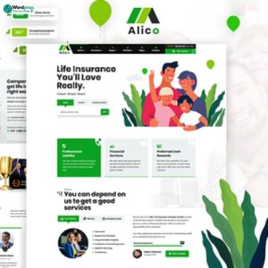Alico – Insurance Agency WordPress Theme