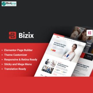 Bizix - Corporate and Business WordPress Theme