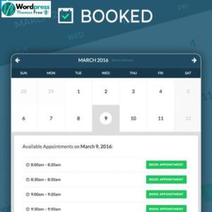 Booked – Appointment Booking for WordPress