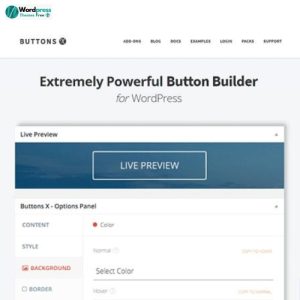 Buttons X - Powerful Button Builder for WordPress