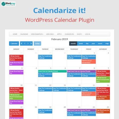 Calendarize it! for WordPress