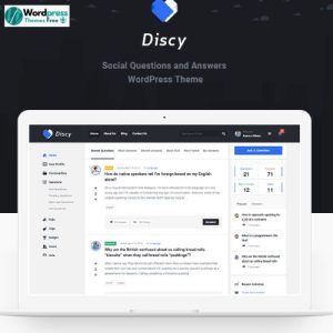 Discy - Social Questions and Answers WordPress Theme