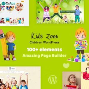 Kids Zone - Children WordPress Theme