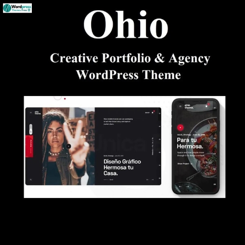 Ohio Theme – Creative Portfolio & Agency WordPress Theme