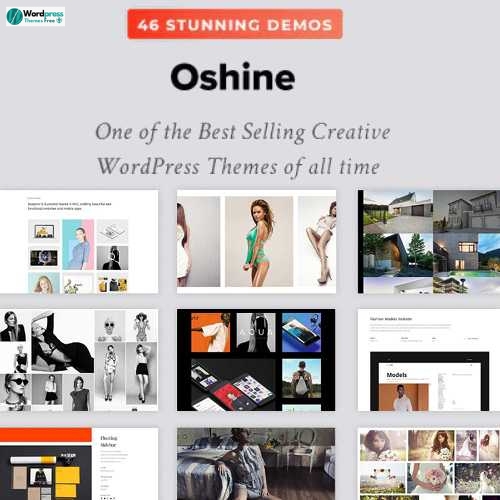 Oshine Theme – Multipurpose Creative Theme