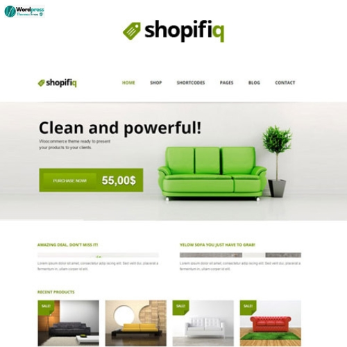Shopifiq – Responsive WordPress WooCommerce Theme