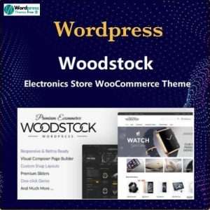 Woodstock - Electronics Store WooCommerce Theme