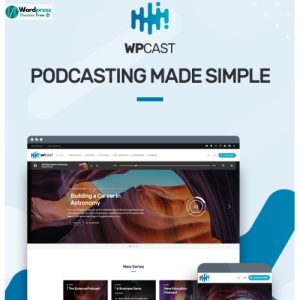Wpcast - Audio Podcast WordPress Theme