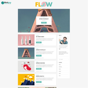 Flow – A Fresh Creative Blog Theme