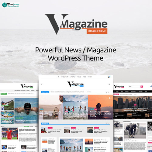 Vmagazine- Blog, NewsPaper, Magazine WordPress Themes